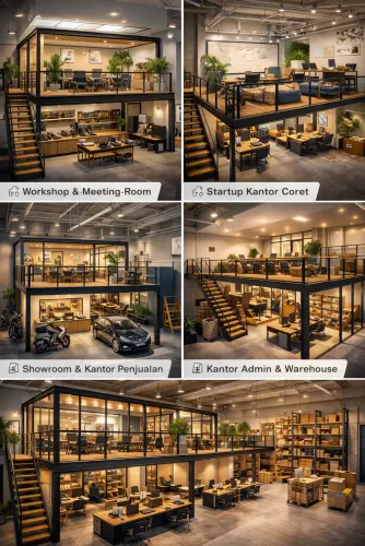 Mezzanine Ruang Kantor di Tarogong Kidul
